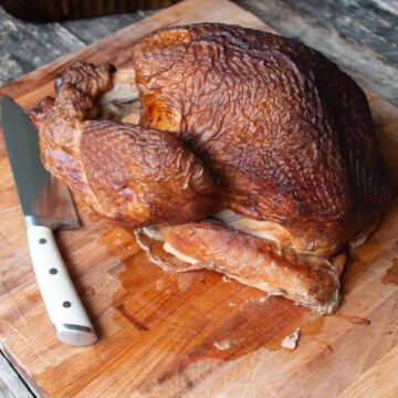 smoked turkey whole square image